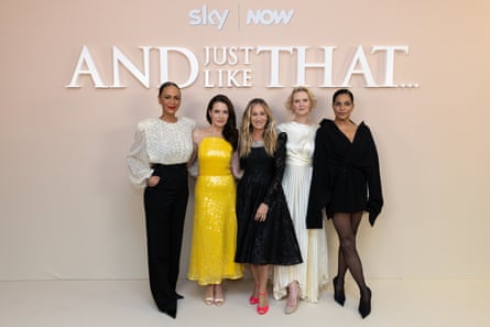 Nicole Ari Parker, Kristin Davis, Sarah Jessica Parker, Cynthia Nixon and Sarita Choudhury