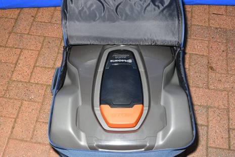 The robotic mower.