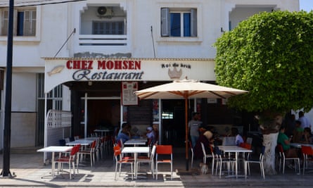 Chez Mohsen in La Goulette, exterior