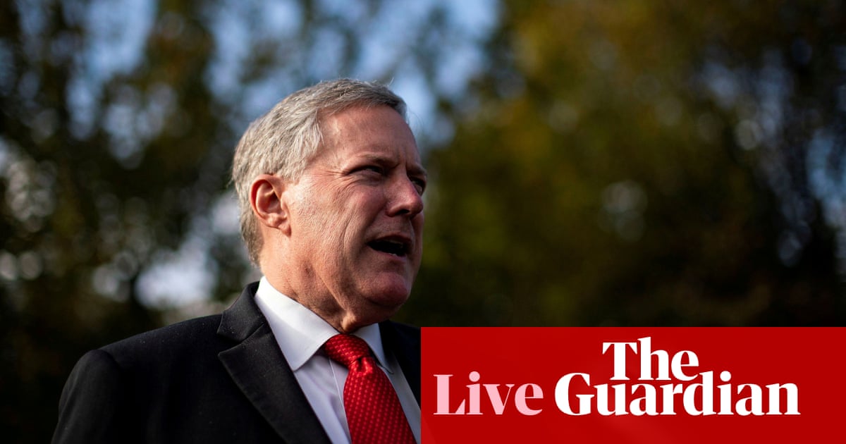 Capitol attack committee: ‘no choice’ but to advance contempt proceedings for Meadows – live
