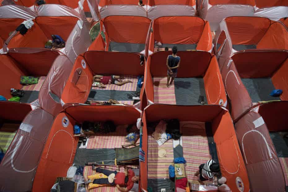 Pop-up cubicles that were supposed to be temporary shelters for those on the streets felt more like jail cells.