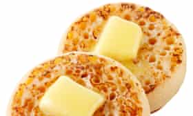 Crumpets: salty