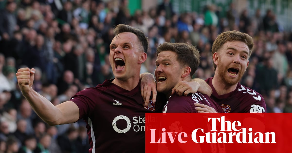 Scottish Premiership: Hibernian 1-2 Hearts, Rangers 2-3 Motherwell – Sunday clockwatch