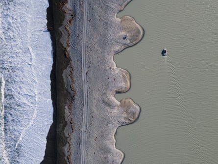 Rakaia River mouth and lagoon
