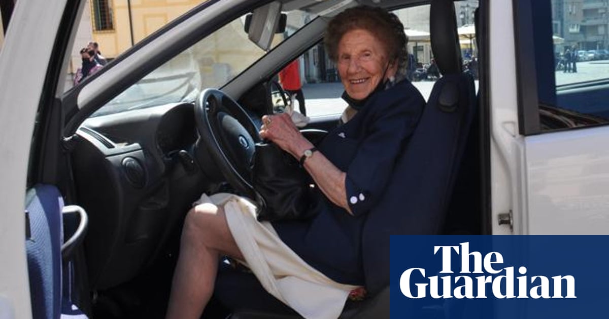 100-year-old Italian woman has driving licence renewed
