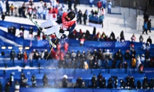 Brita Sigourney spends some quality time above the halfpipe.