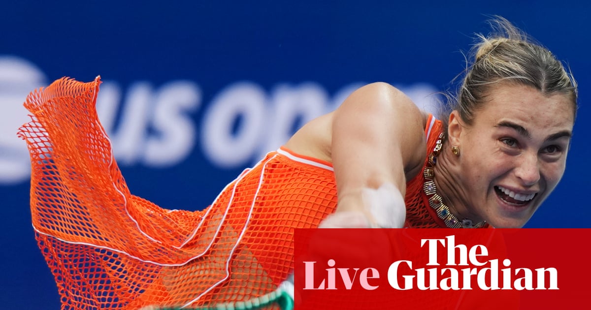 Aryna Sabalenka v Elena Rybakina: US Open 2026 women’s singles final – live