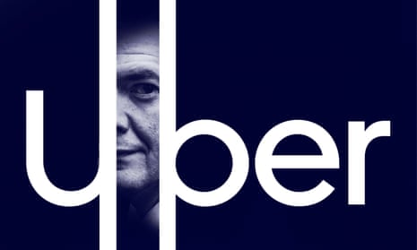 George Osborne and Uber logo