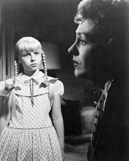 The original creepy kid … Patty McCormack as Rhoda in The Bad Seed.