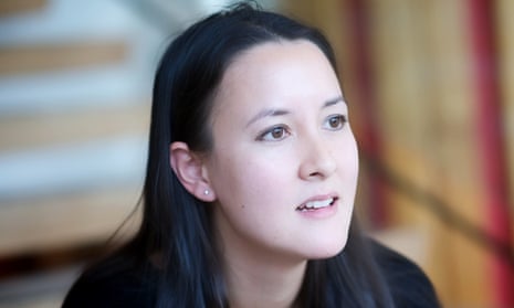 Poet Sarah Howe, who won both the TS Eliot and the Young Writer of the Year Award this year
