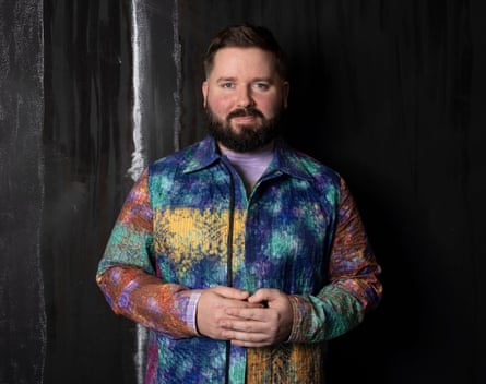 Kip Williams in colourful shirt