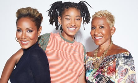 Three of the best: Jada Pinkett Smith with her daughter Willow and mother on Red Table Talk.