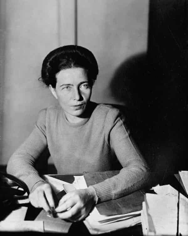 Simone de Beauvoir.