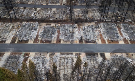 The Ridgewood mobile home park retirement community in Paradise, California, was leveled in the 2018 Camp fire.