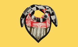 Poconos triangle scarf