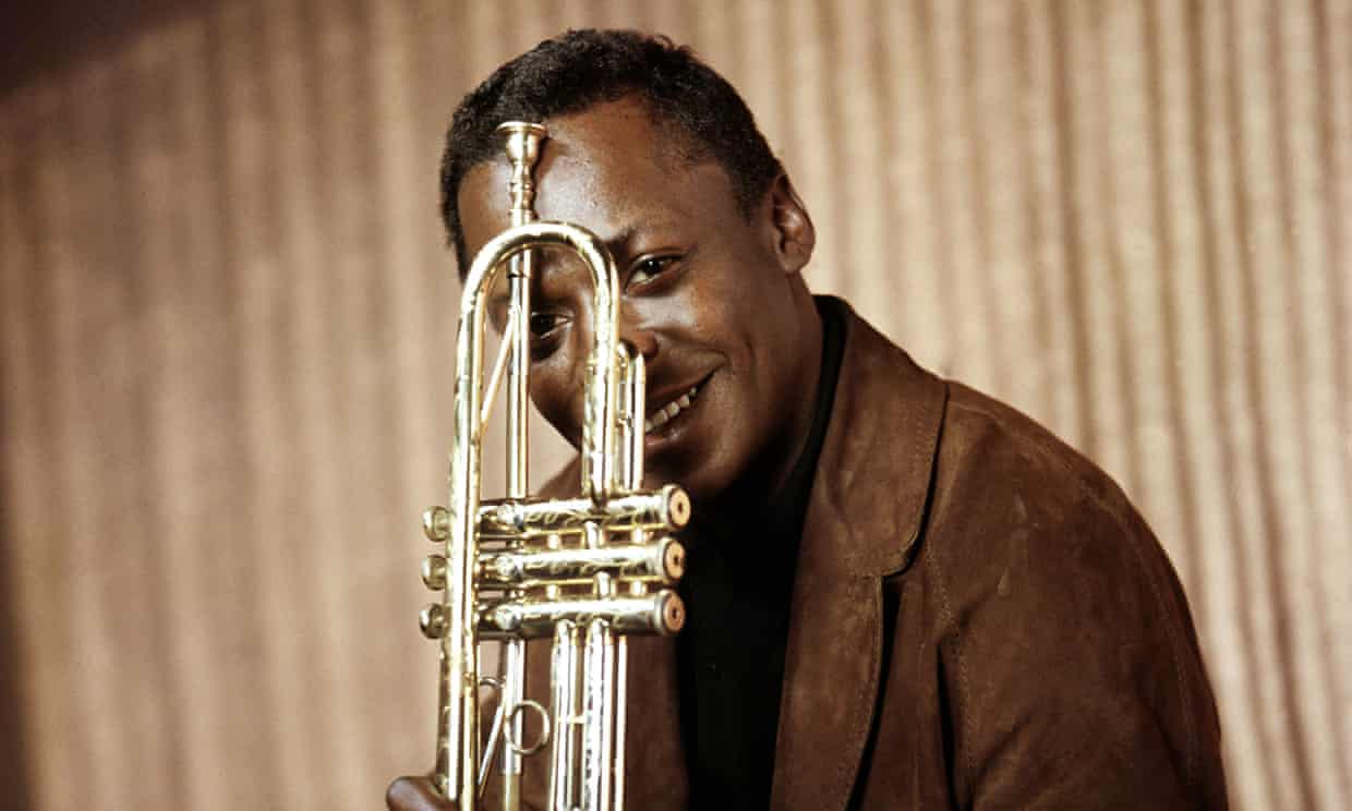 Sandy Allnock One Line Musical Drawing Miles Davis1