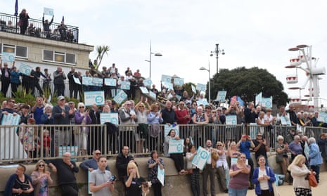 The Brexit party rally