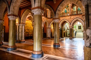 The neogothic mansion of Mount Stuart, Isle of Bute.