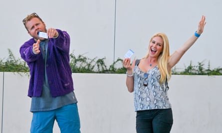 As ex-estrelas de The Hills, Spencer Pratt e Heidi Montag, retornam aos 16 minutos de Speidi.