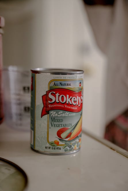 a can of unsalted vegetables
