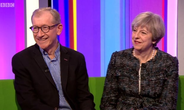 Philip May: the nervous hostage on the One Show sofa.
