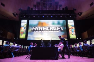 Australia’s first Minecraft tournament at the Sydney Opera House concert hall.