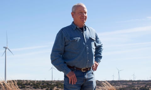 Louis Brooks says that initially he was very resistant to the idea of adding wind turbines to his ranch in Sweetwater, Texas.