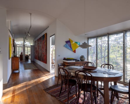 The interior of the Ball-Eastaway house.