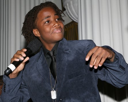 At the August Rush film premiere after party in New York in November 2007.