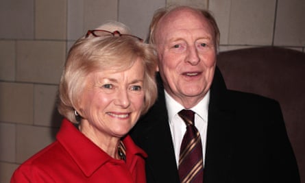 Glenys Kinnock with her husband, Neil, in 2010