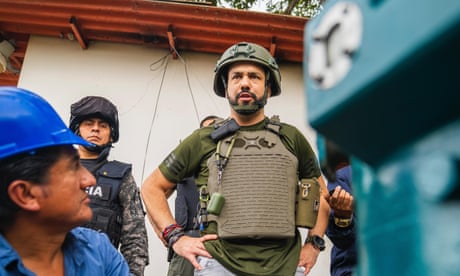 Luis Chonillo, the mayor of Durán for Ecuador