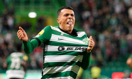 Pedro Porro pictured during Sporting’s game against Casa Pia in October.