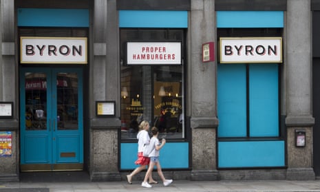 A London branch of Byron Hamburgers