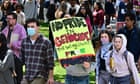 Netanyahu labels US student protests ‘antisemitic’ and calls for them to end