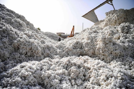 A cotton factory in China’s Xinjiang province.