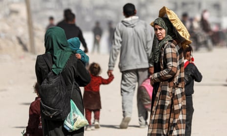 Aid officials in Gaza said possibly thousands of Palestinian people were already on the move to comply with the Israeli evacuation orders.