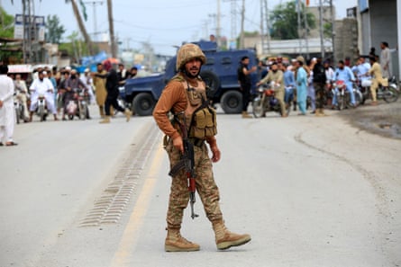 A Pakistani security official