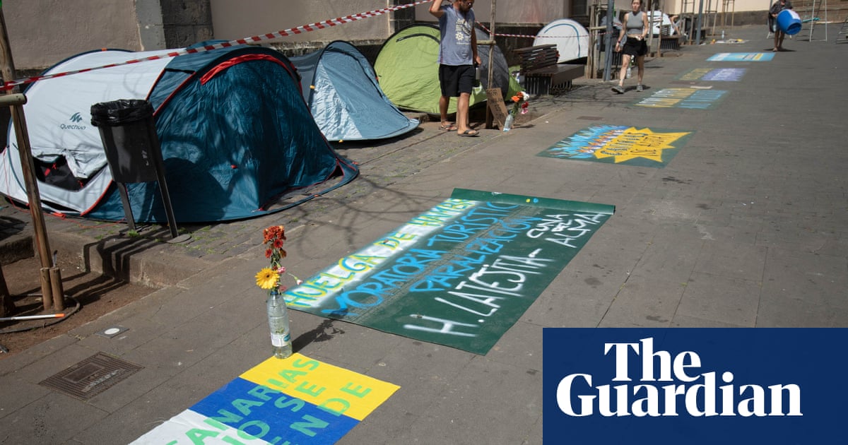 Thousands of people will join protests across the Canary islands on Saturday to call for an urgent rethink of the Spanish archipelago’s tourism indu