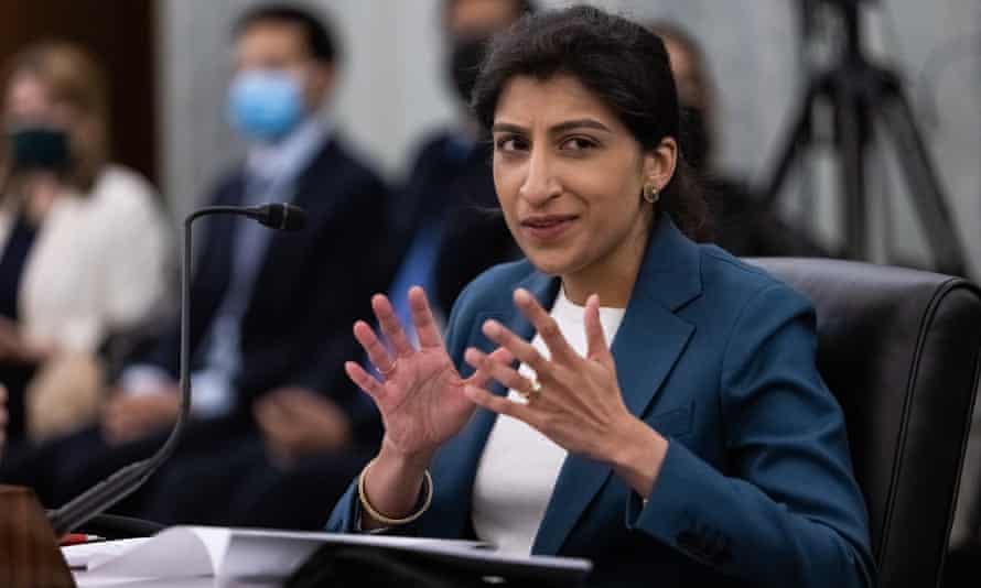 The new FTC Commissioner Lena Khan is a well-known big tech critic.