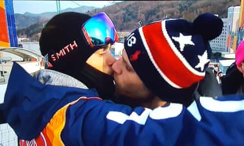 Kenworthy's kiss with boyfriend on NBC greeted with acclaim