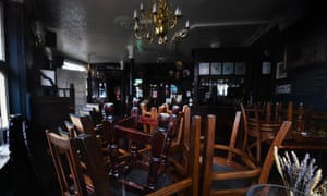 A closed pub near Leicester Square during the 2nd national coronavirus lockdown.