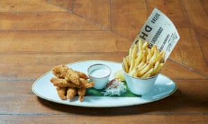 ‘Crisp, golden battered pieces’: Amritsari fish fry.
