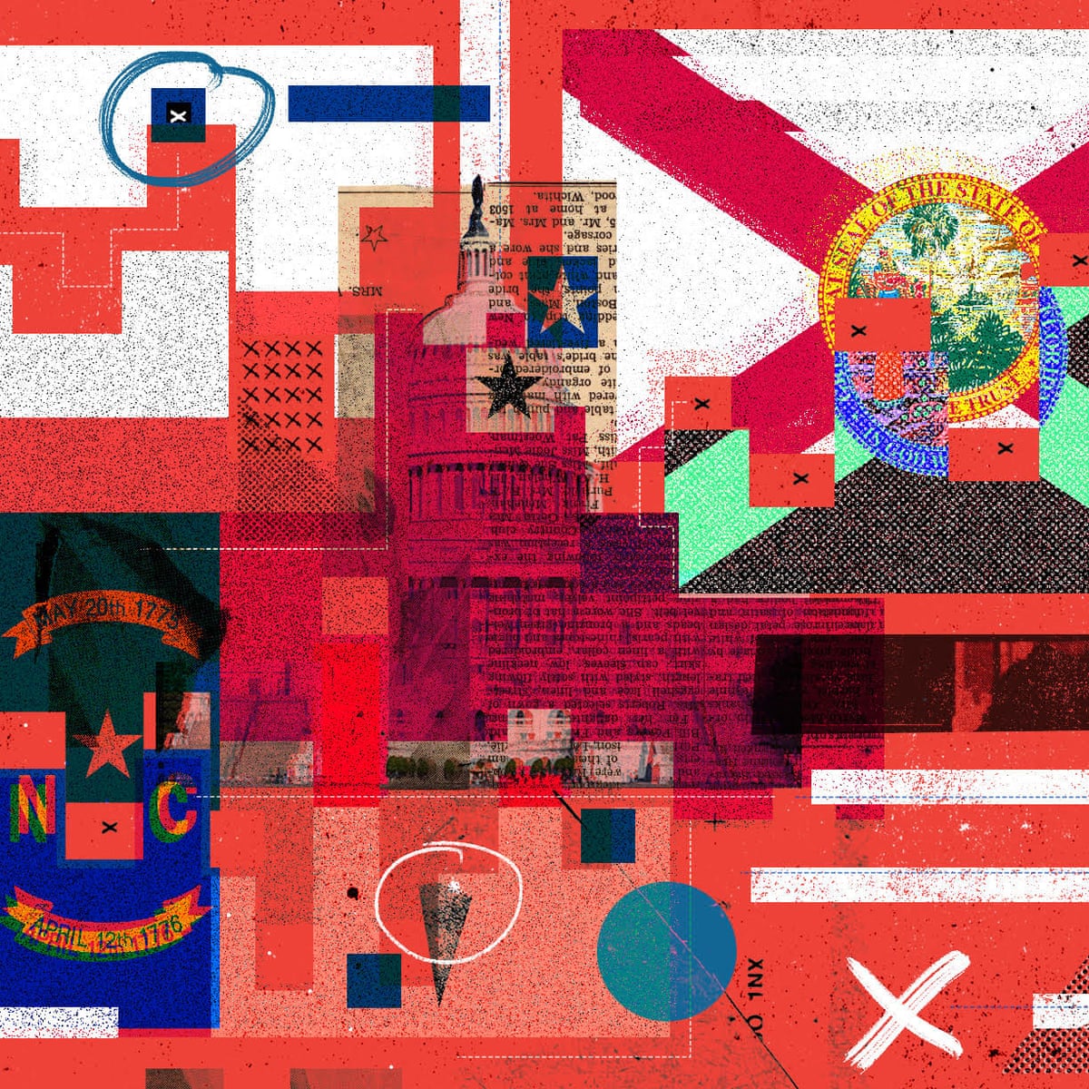 Putin Style Democracy How Republicans Gerrymander The Map Us Voting Rights The Guardian Uss Map 2022