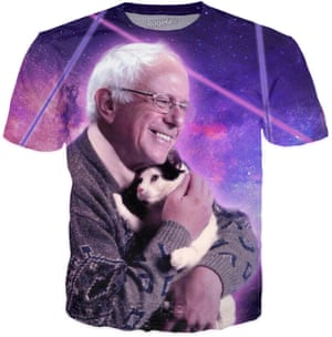 Bernie Sanders cat shirt by: Custom Creations $24.95.