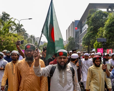 Bangladeshi interim cabinet bans all ousted Awami League party activities | Bangladesh | The Guardian