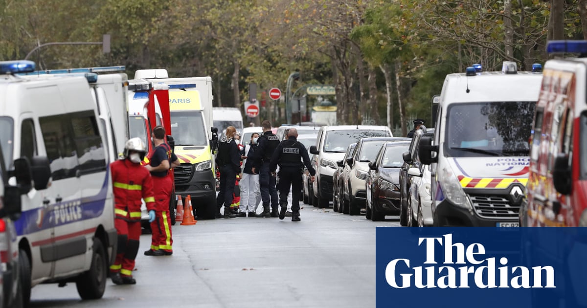 Two injured in knife attack near Charlie Hebdos former offices in Paris