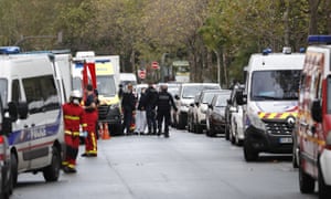 Two Injured In Knife Attack Outside Charlie Hebdo S Former Offices In Paris World News The Guardian