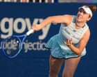 ‘You start all over’: Linda Noskova battles fame and desire after Wimbledon glory