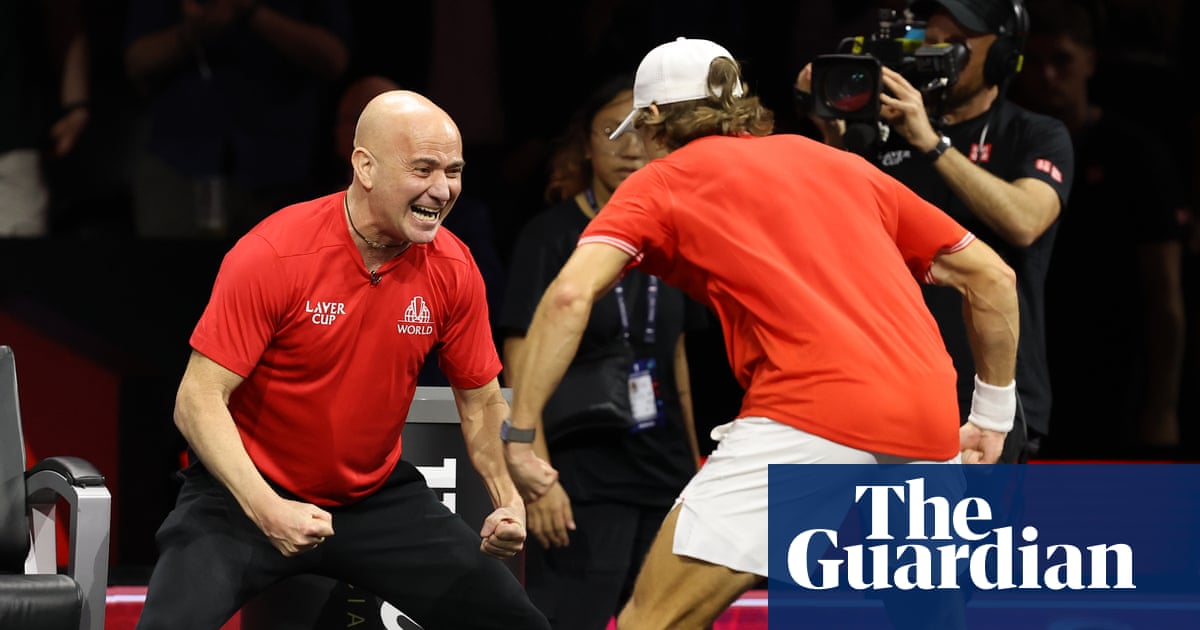 Laver Cup back in the balance as Team World match their captain Andre Agassi’s energy