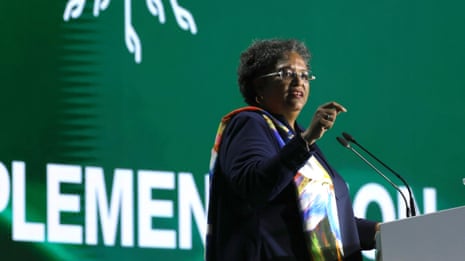 'We have the collective capacity to transform,' says Mia Mottley at Cop27 – video